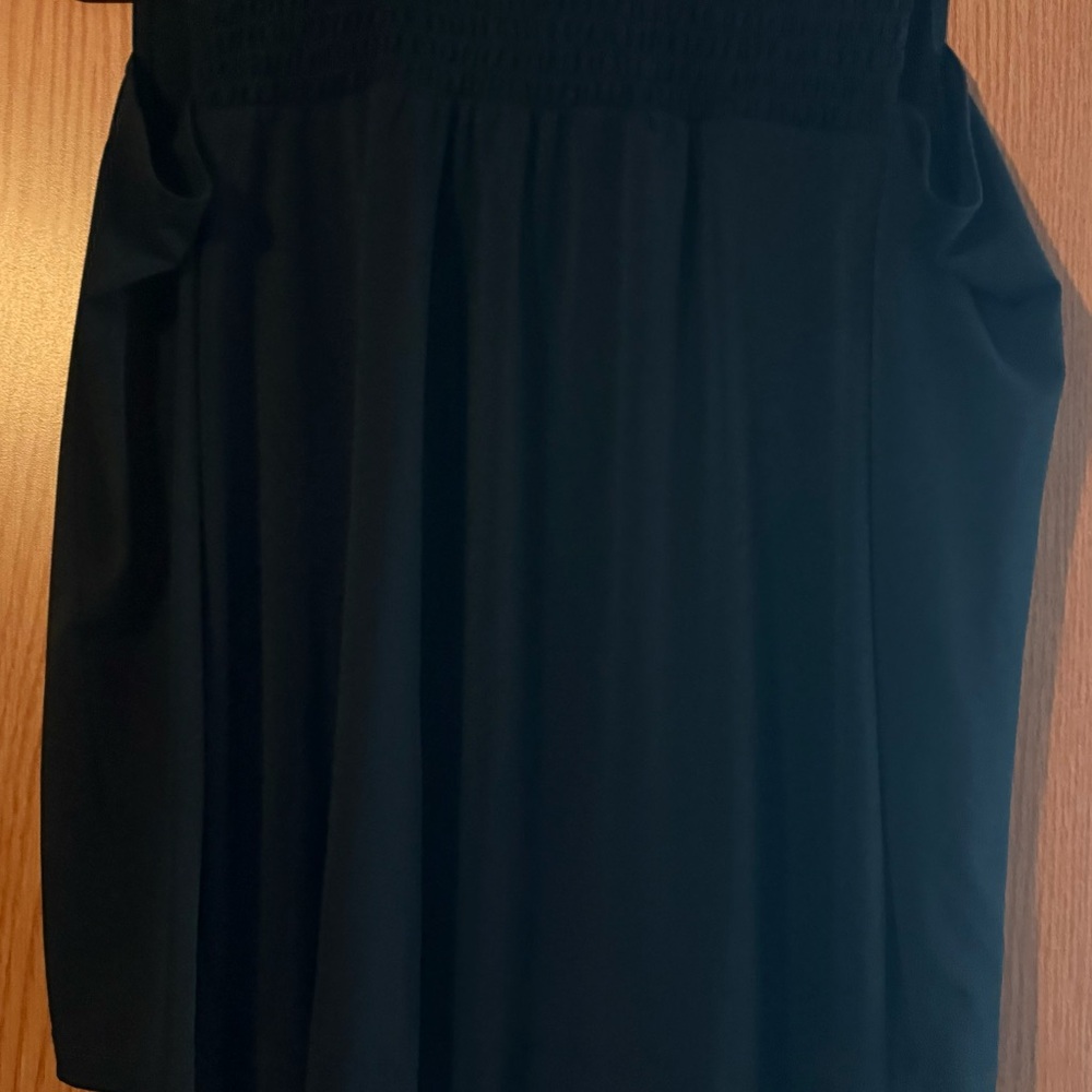 Adrianna Papell Black Blouse